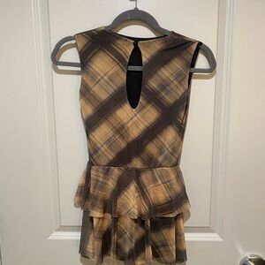 Stylish Plaid Kids Dress